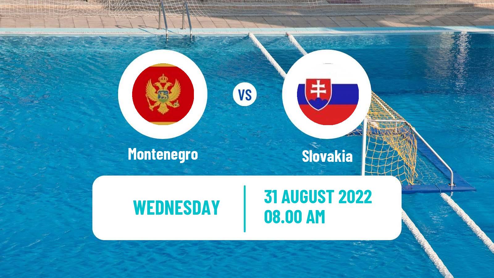 Water polo European Championship Water Polo Montenegro - Slovakia