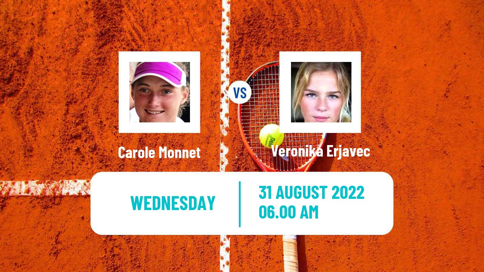 Tennis ITF Tournaments Carole Monnet - Veronika Erjavec