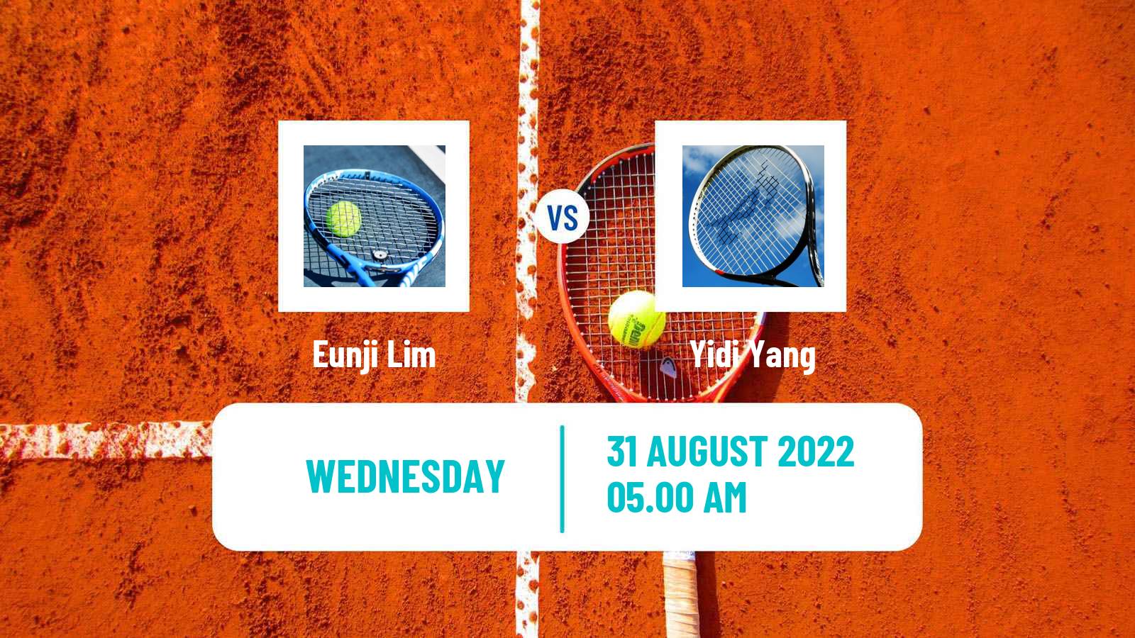 Tennis ITF Tournaments Eunji Lim - Yidi Yang