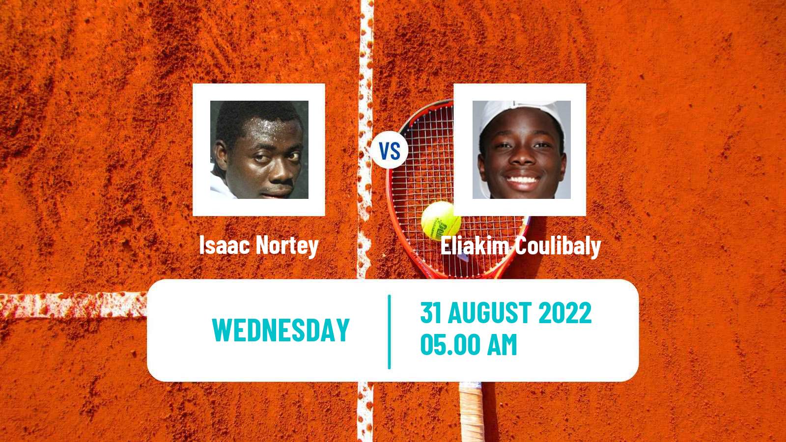 Tennis ITF Tournaments Isaac Nortey - Eliakim Coulibaly