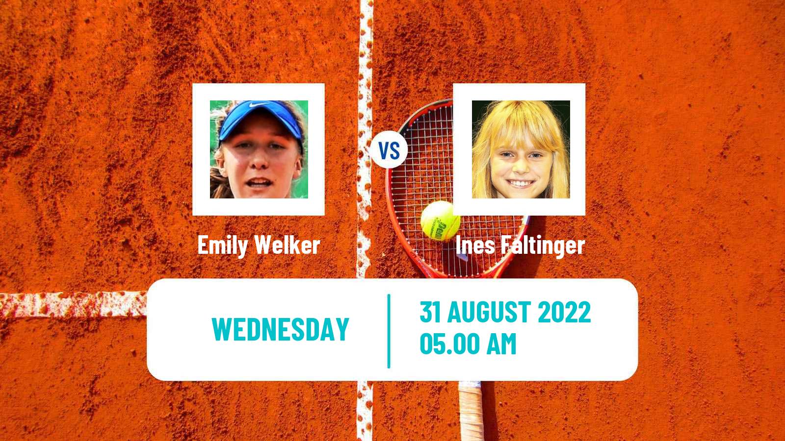 Tennis ITF Tournaments Emily Welker - Ines Faltinger