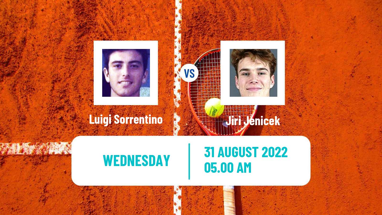 Tennis ITF Tournaments Luigi Sorrentino - Jiri Jenicek
