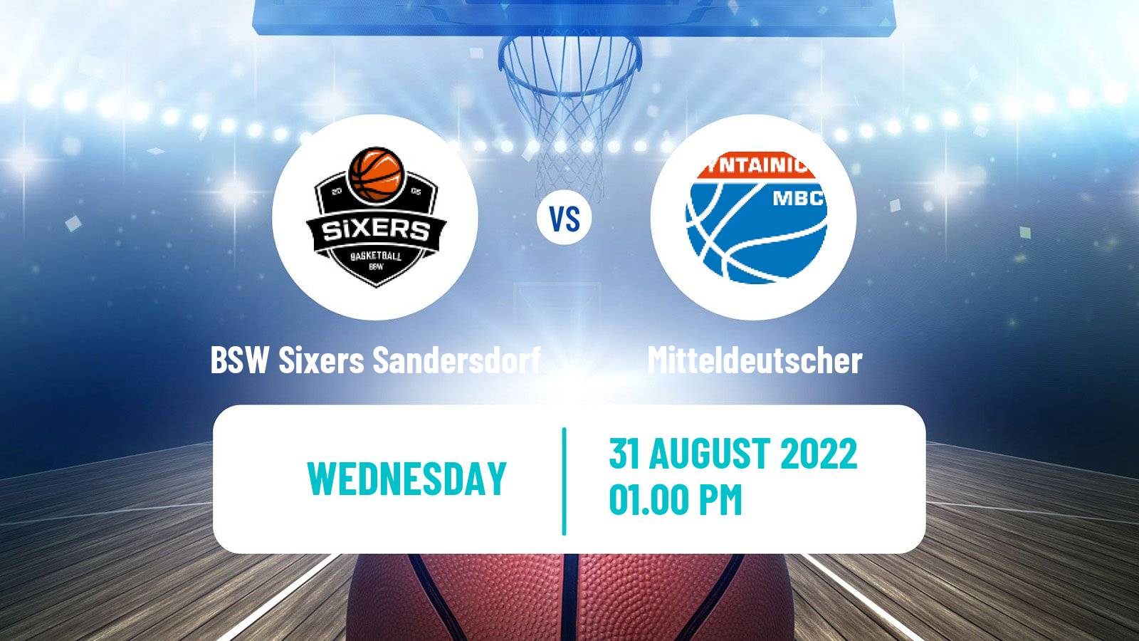 Basketball Club Friendly Basketball BSW Sixers Sandersdorf - Mitteldeutscher