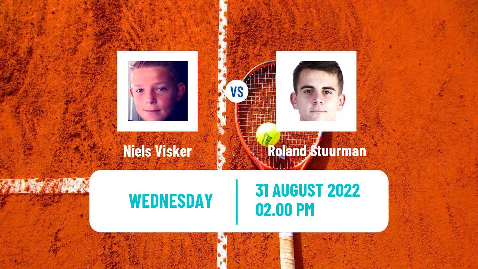 Tennis ITF Tournaments Niels Visker - Roland Stuurman
