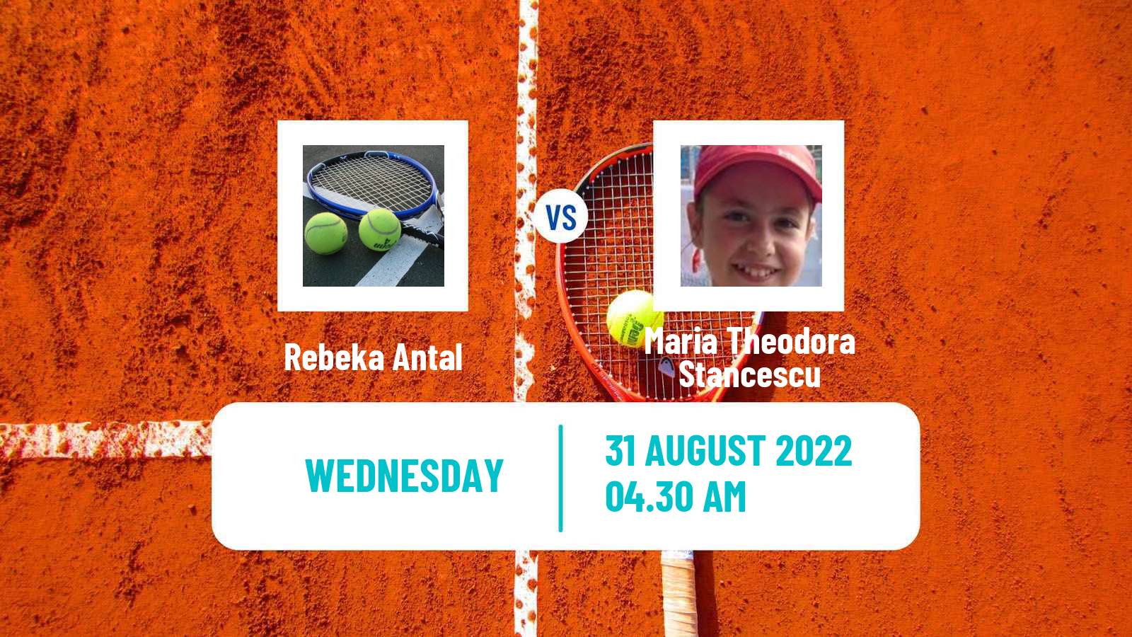 Tennis ITF Tournaments Rebeka Antal - Maria Theodora Stancescu