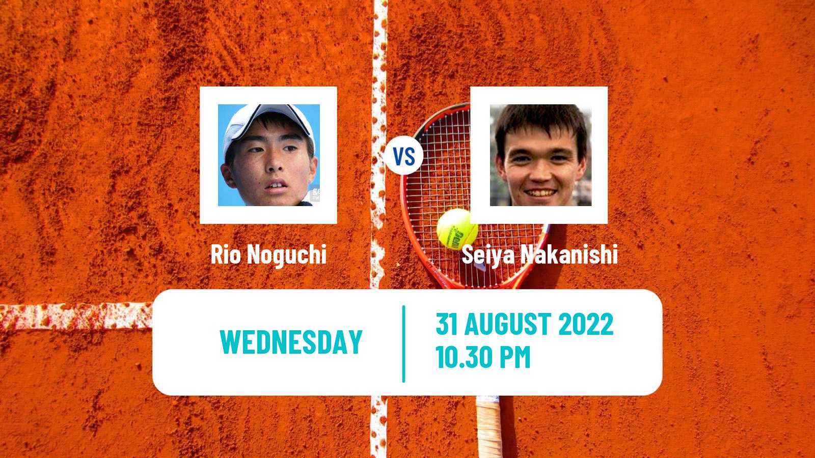 Tennis ITF Tournaments Rio Noguchi - Seiya Nakanishi