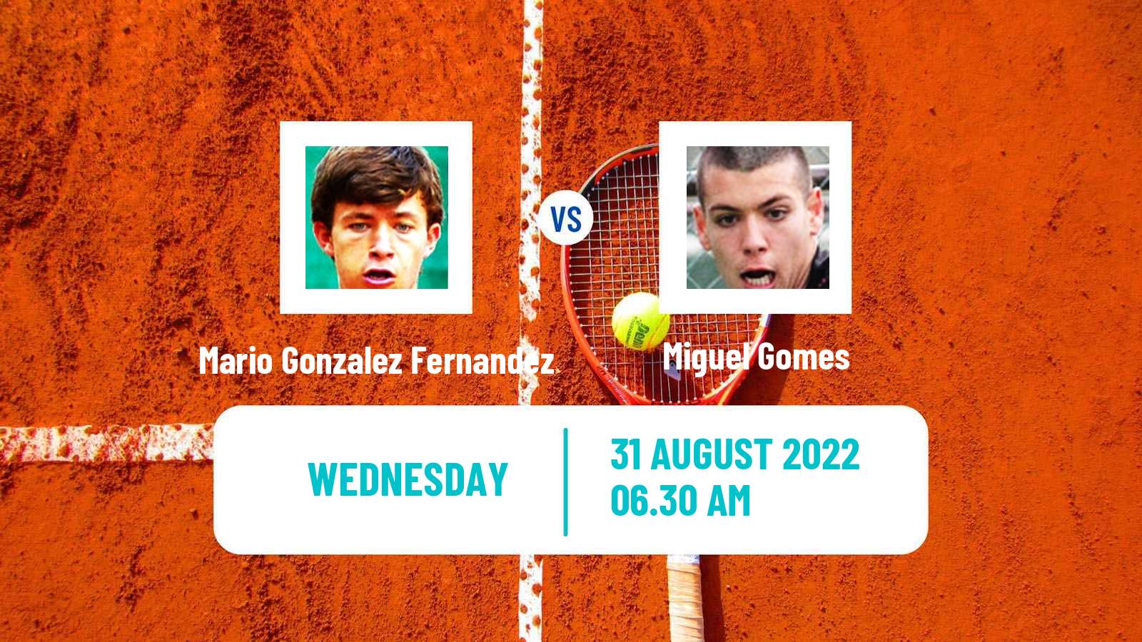 Tennis ITF Tournaments Mario Gonzalez Fernandez - Miguel Gomes