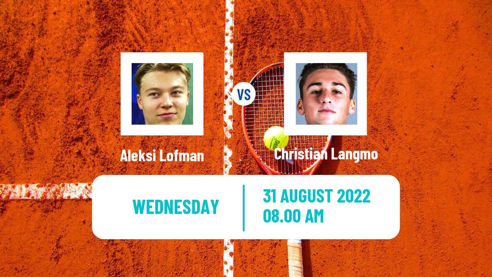 Tennis ITF Tournaments Aleksi Lofman - Christian Langmo