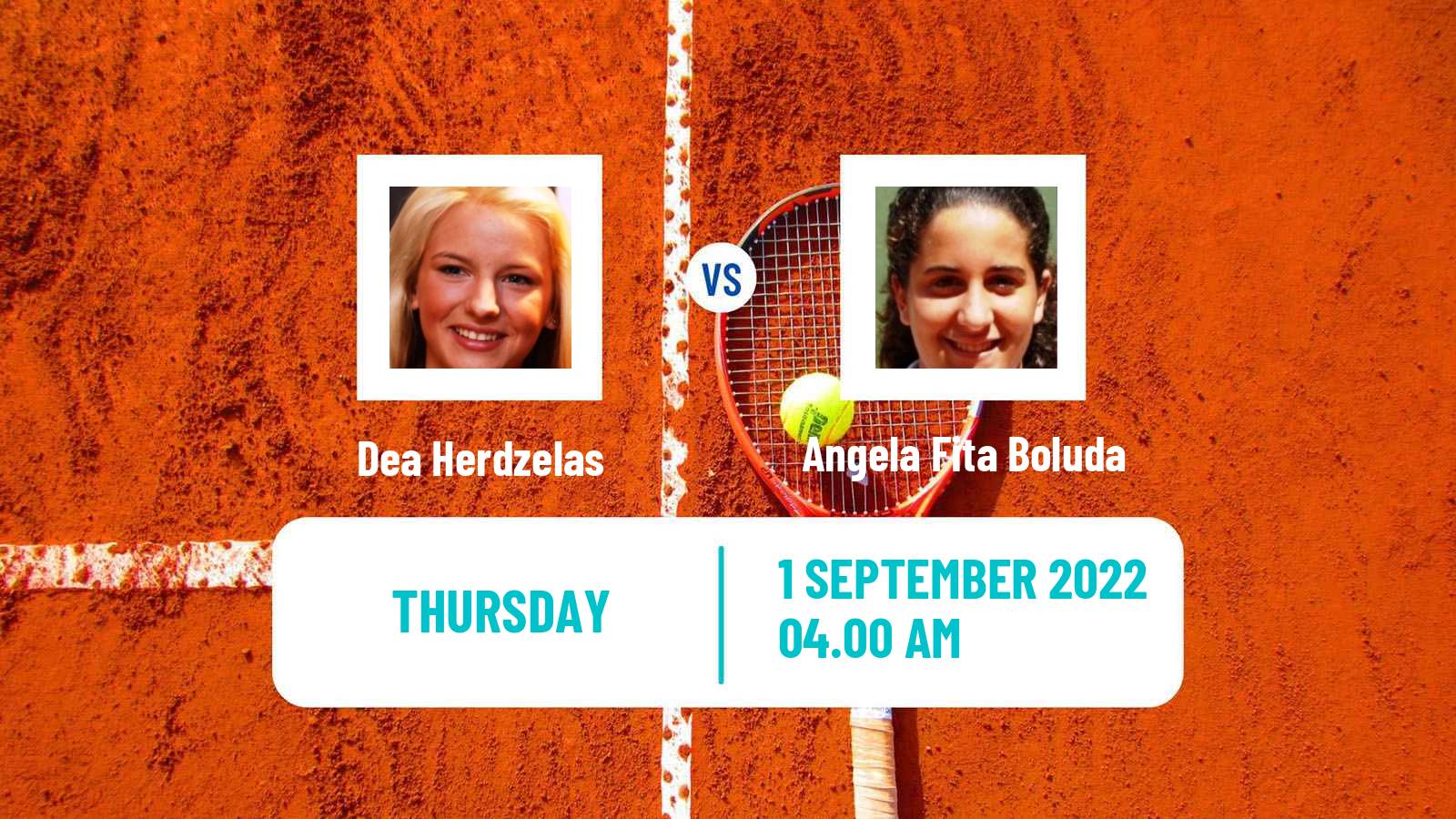 Tennis ITF Tournaments Dea Herdzelas - Angela Fita Boluda