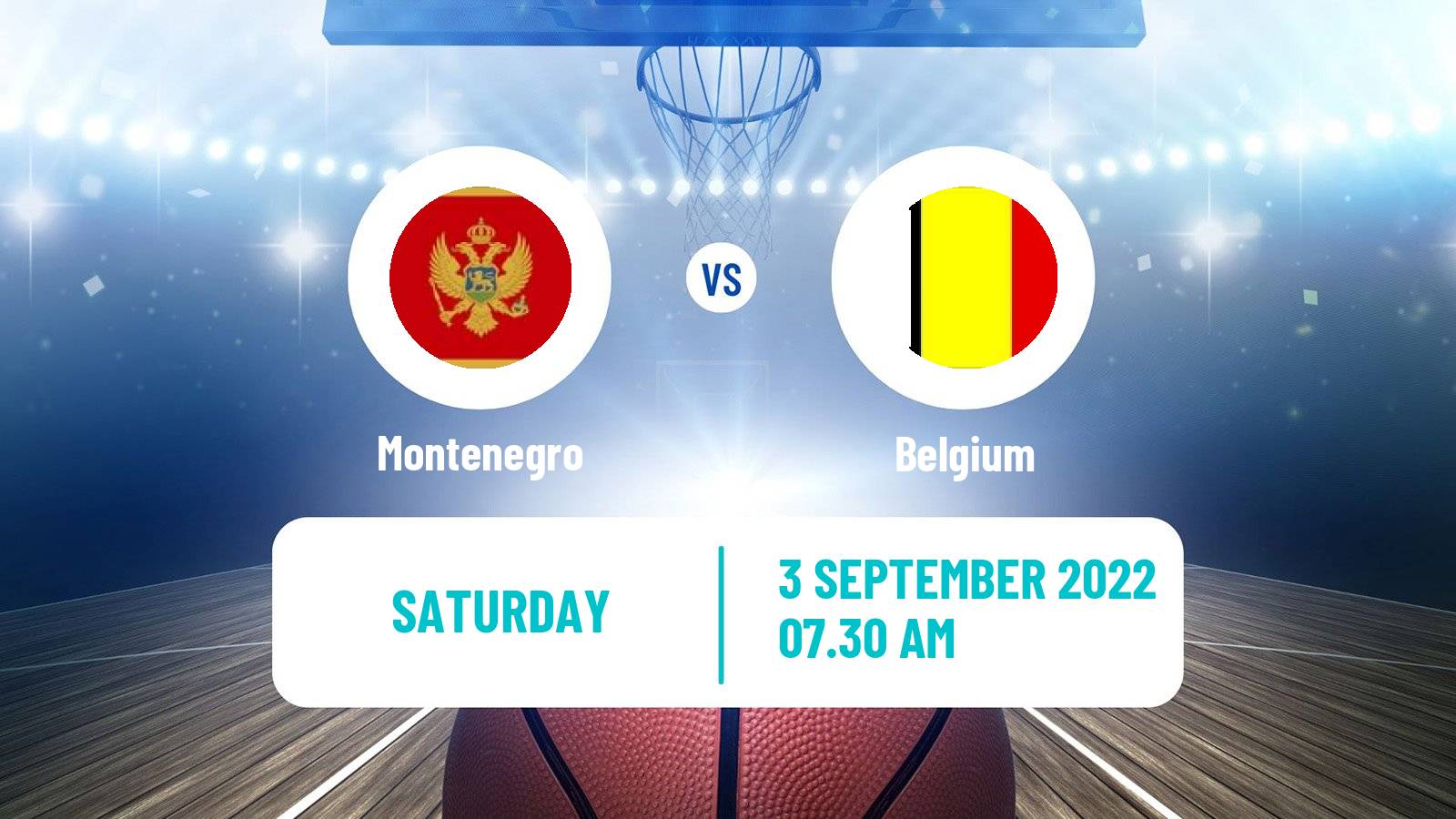 Basketball EuroBasket Montenegro - Belgium