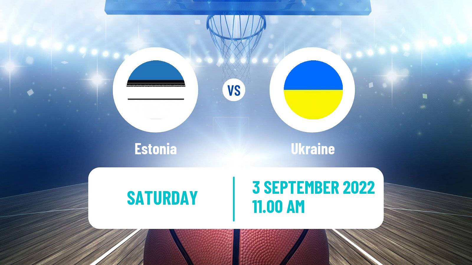 Basketball EuroBasket Estonia - Ukraine