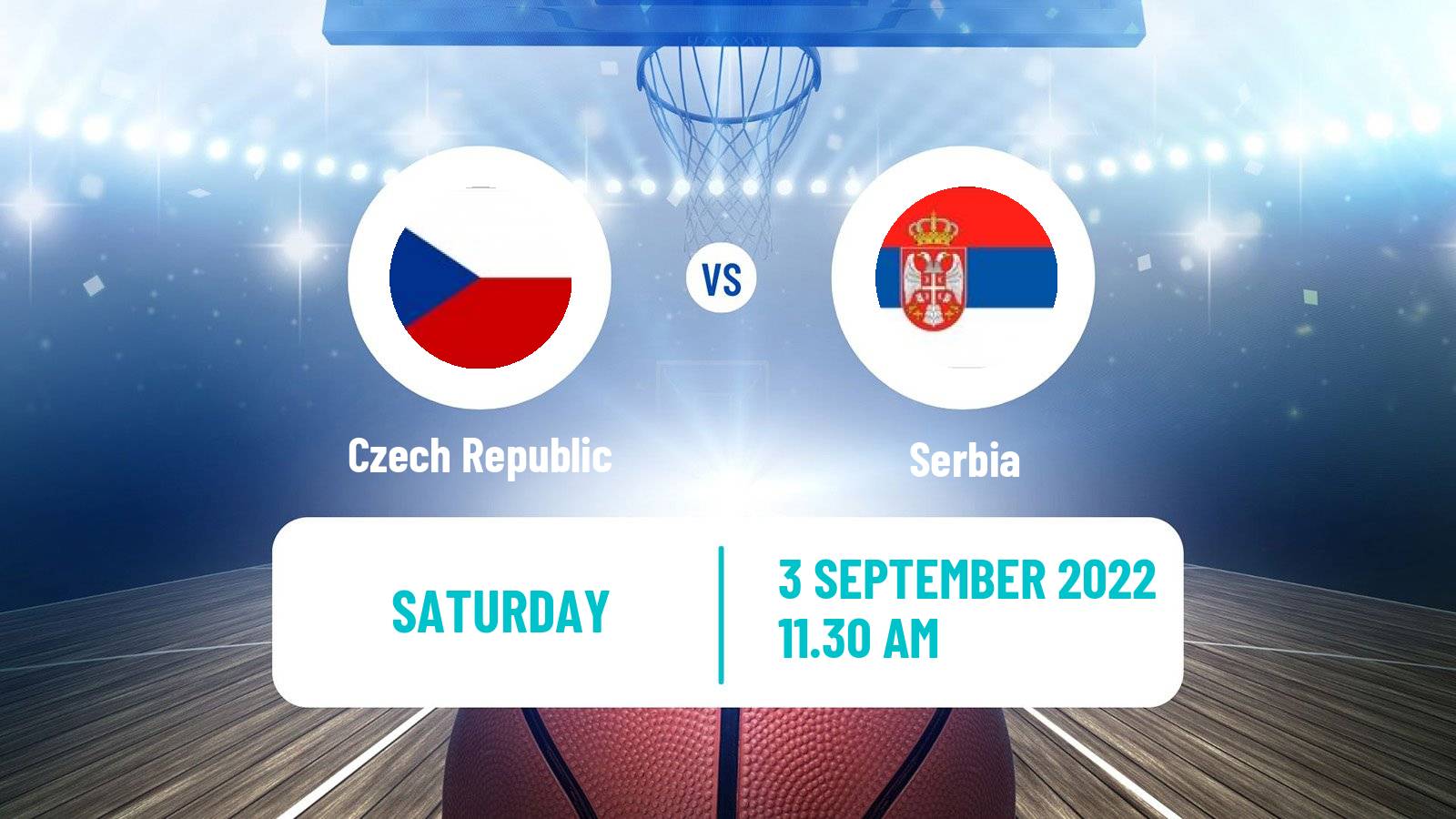 Basketball EuroBasket Czech Republic - Serbia