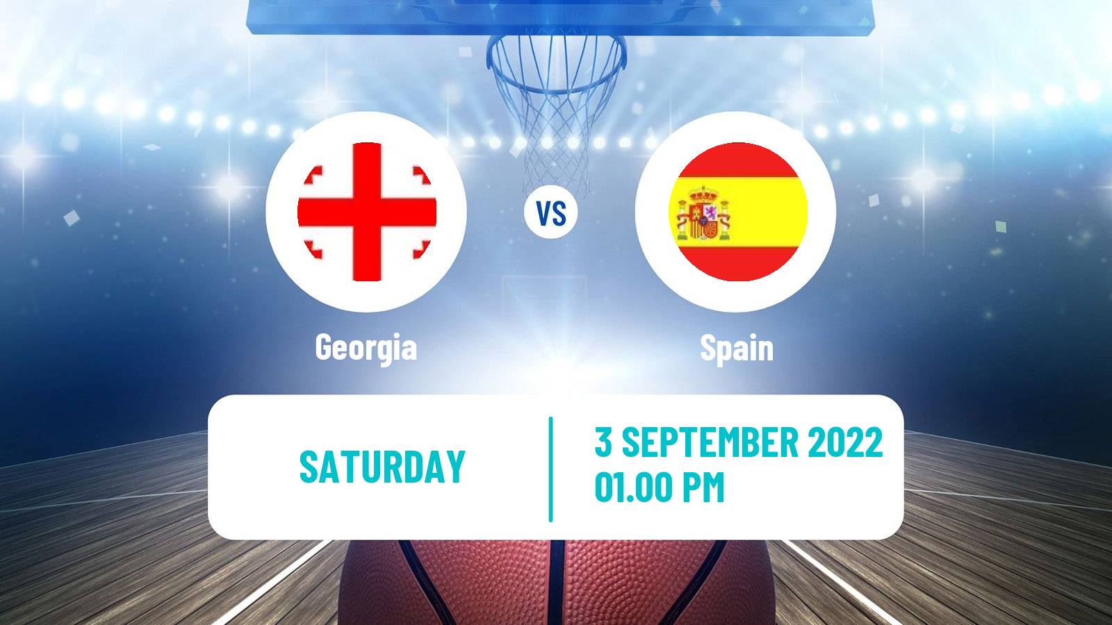 Basketball EuroBasket Georgia - Spain