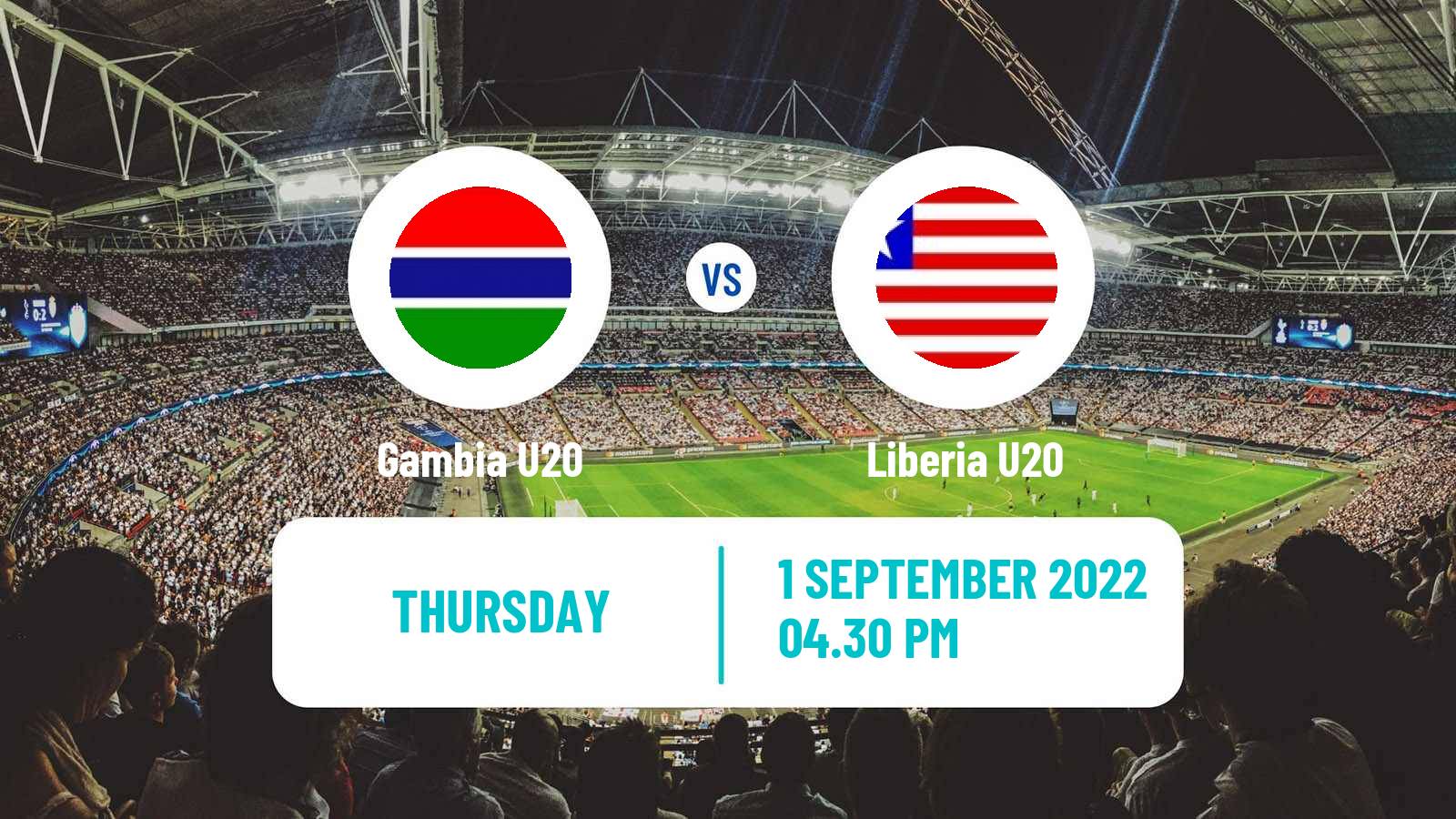 Soccer Club Friendly Gambia U20 - Liberia U20