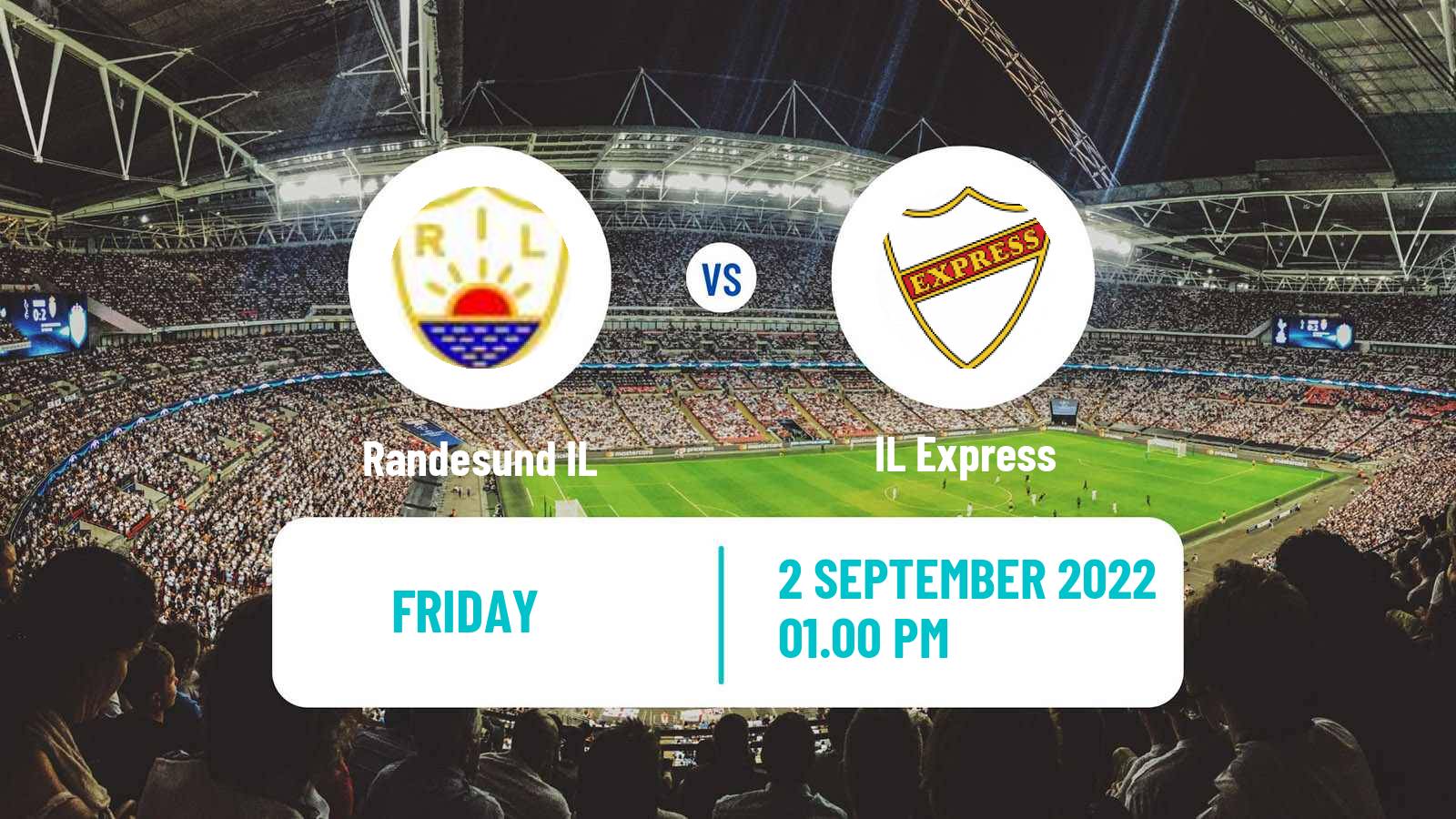 Soccer Norwegian Division 3 - Group 4 Randesund - IL Express