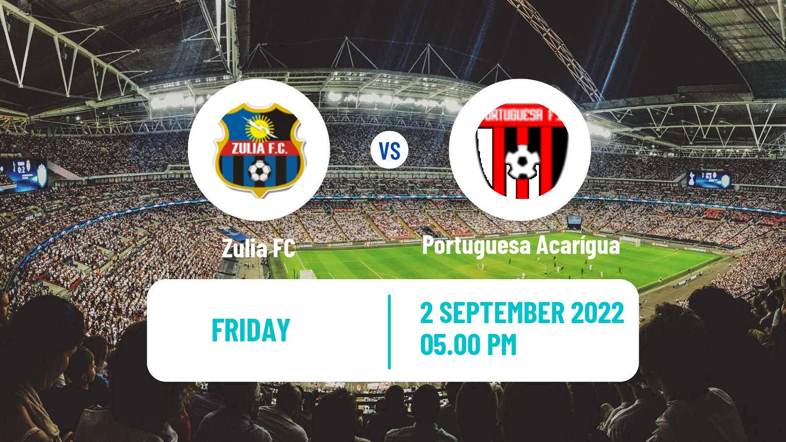 Soccer Venezuelan Primera Division Zulia - Portuguesa Acarígua