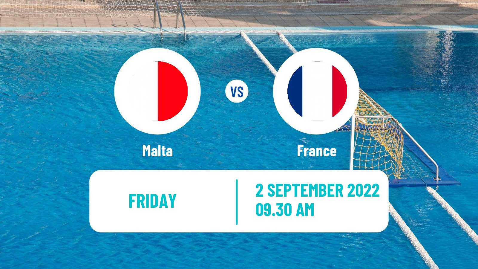 Water polo European Championship Water Polo Malta - France