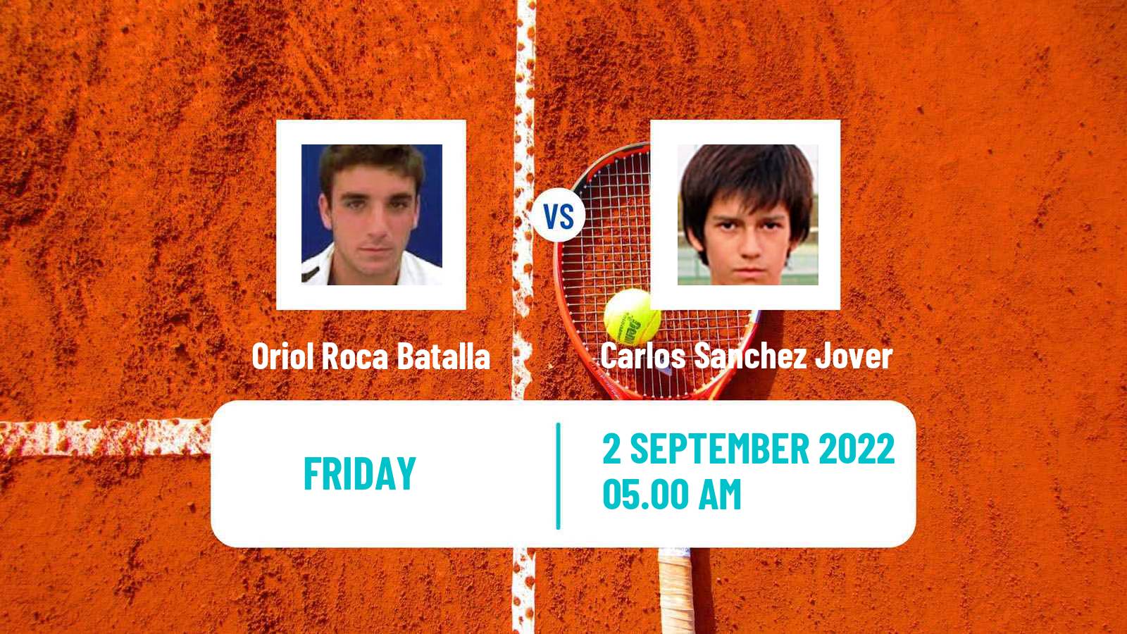 Tennis ITF Tournaments Oriol Roca Batalla - Carlos Sanchez Jover