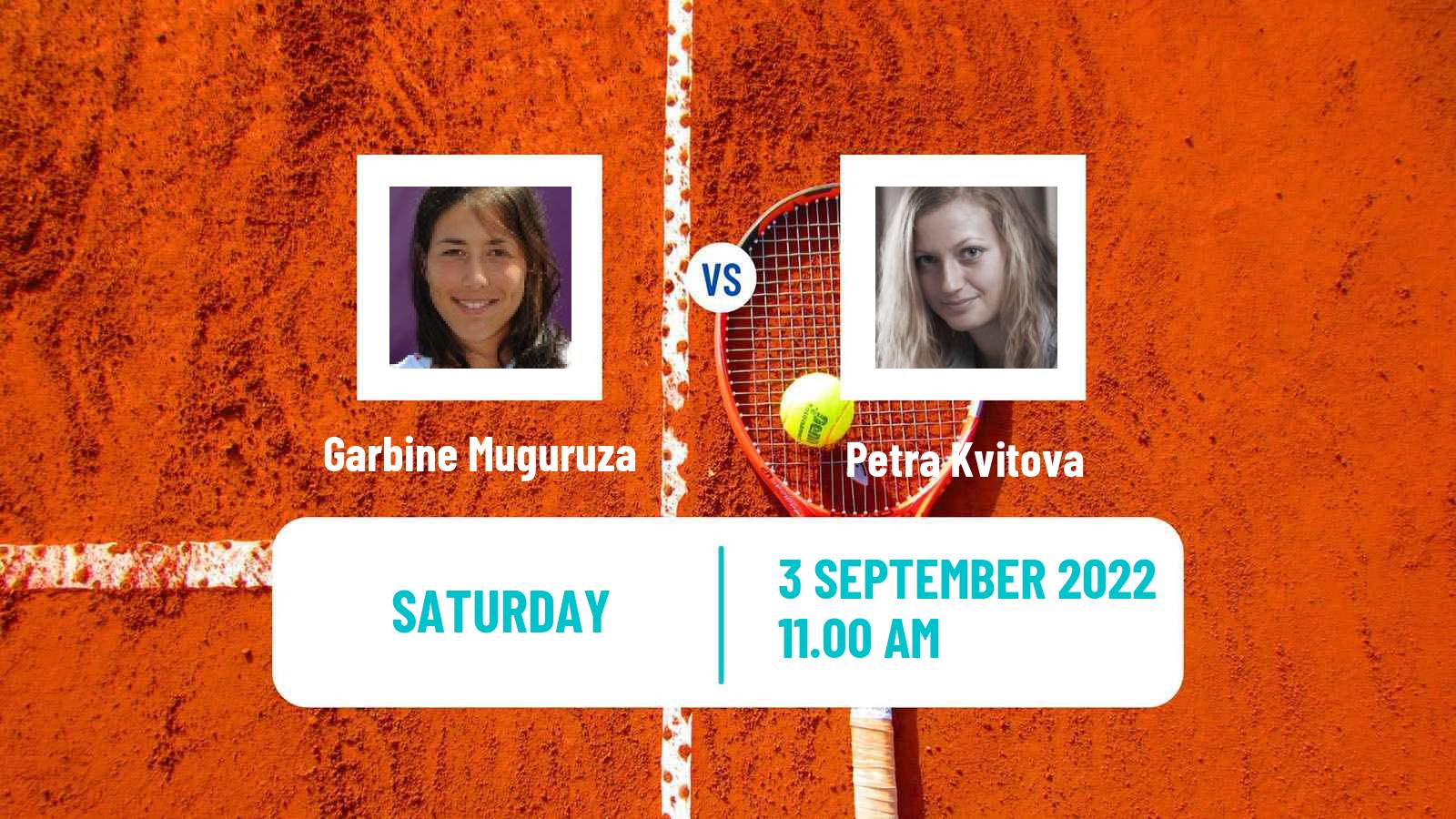 Tennis WTA US Open Garbine Muguruza - Petra Kvitova