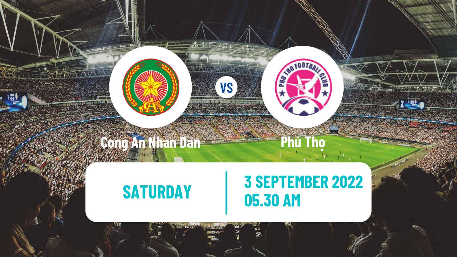 Soccer Vietnamese V League 2 Cong An Ha Noi - Phú Thọ