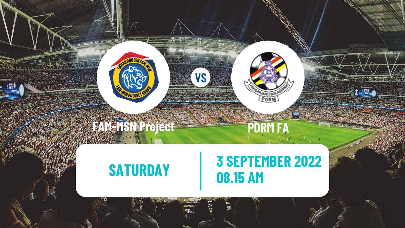Soccer Malaysian Premier League FAM-MSN Project - PDRM FA