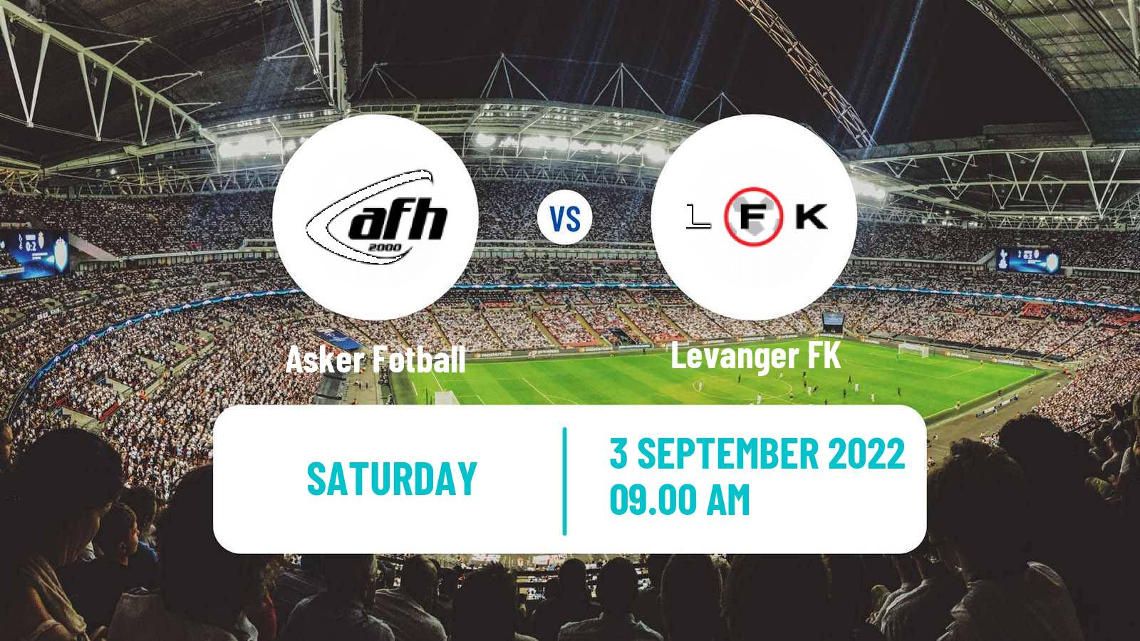 Soccer Norwegian Division 2 - Group 2 Asker Fotball - Levanger