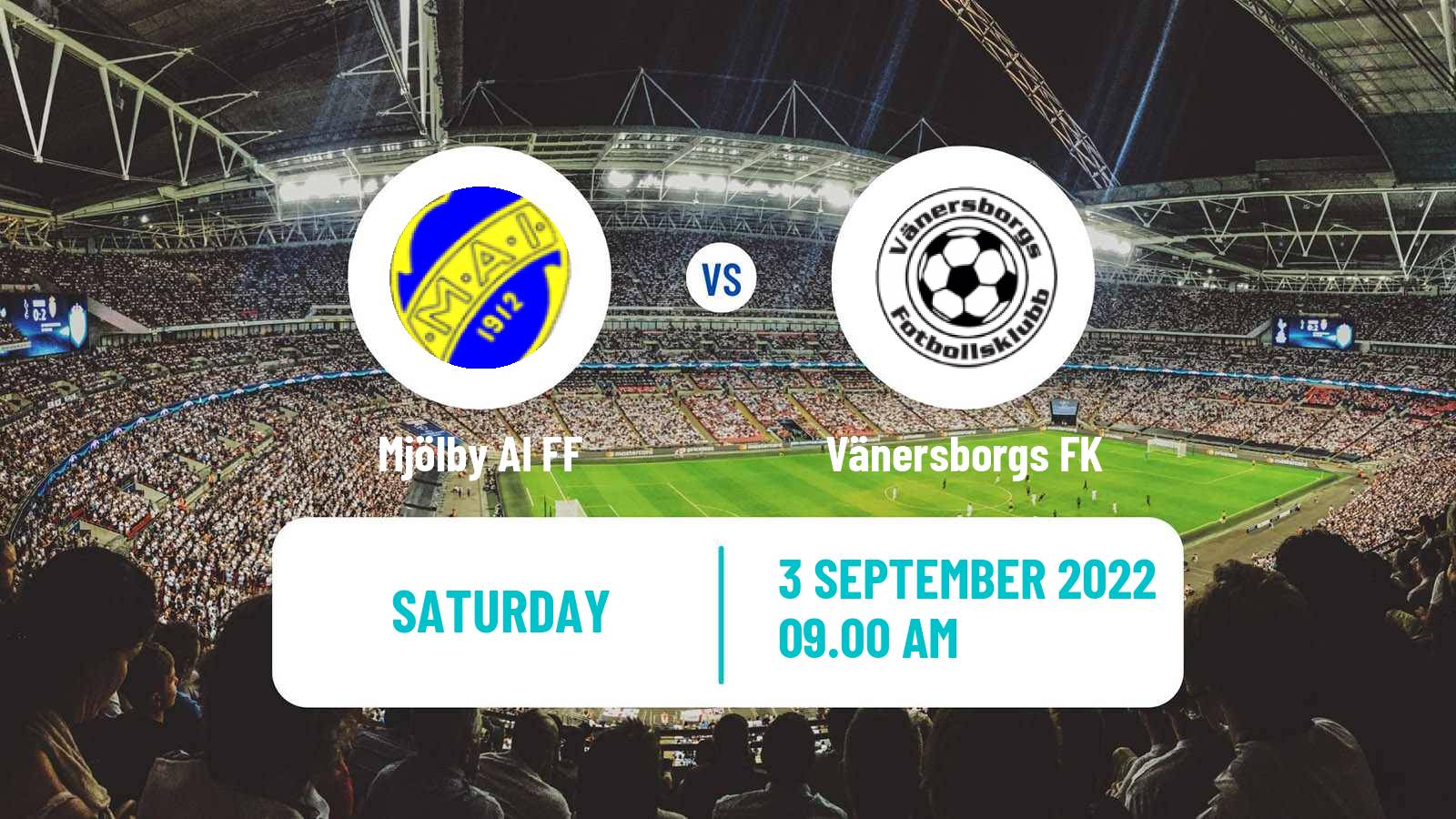 Soccer Swedish Division 2 - Norra Götaland Mjölby AI FF - Vänersborgs FK