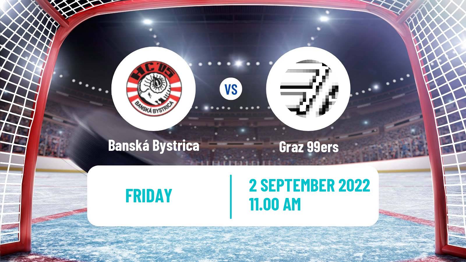 Hockey Club Friendly Ice Hockey Banská Bystrica - Graz 99ers