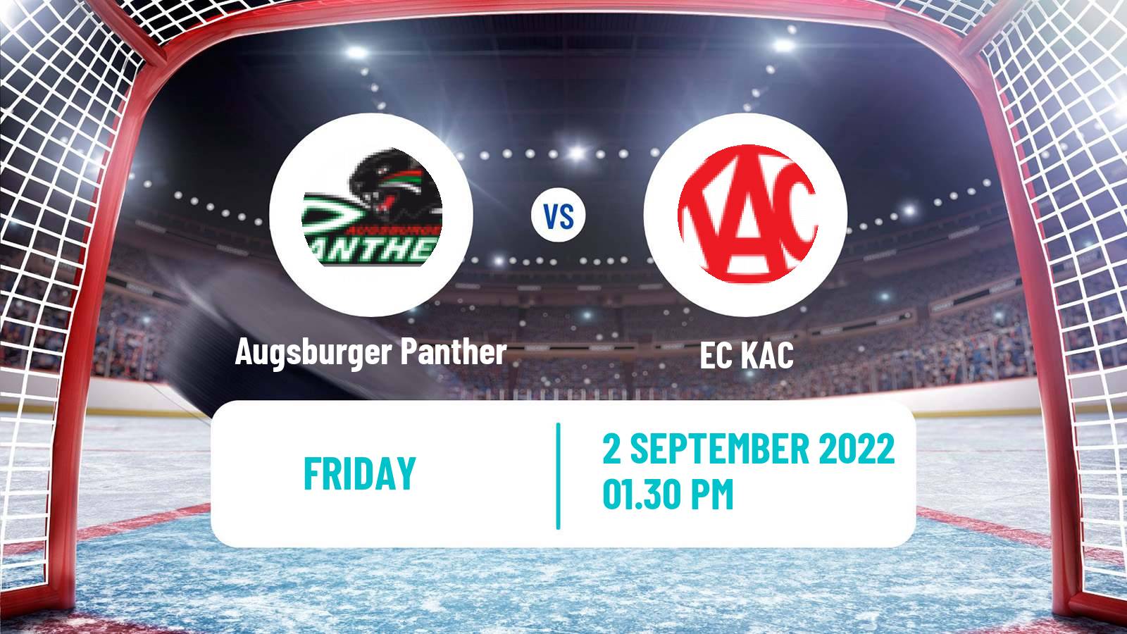 Hockey Club Friendly Ice Hockey Augsburger Panther - EC KAC