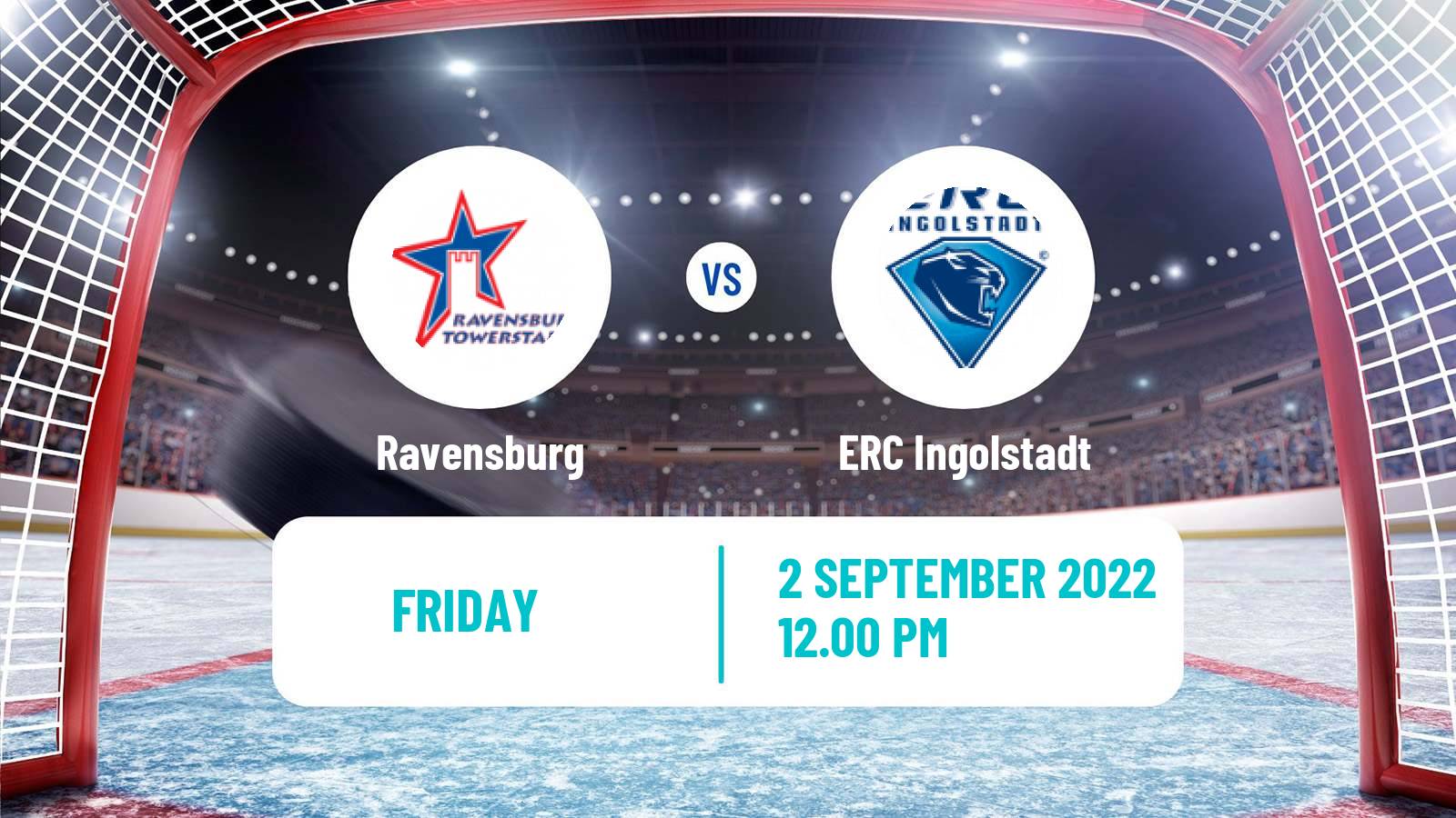 Hockey Club Friendly Ice Hockey Ravensburg - ERC Ingolstadt