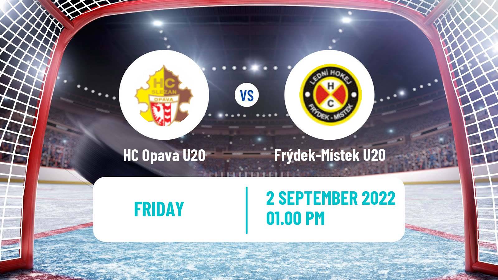 Hockey Club Friendly Ice Hockey Opava U20 - Frýdek-Místek U20