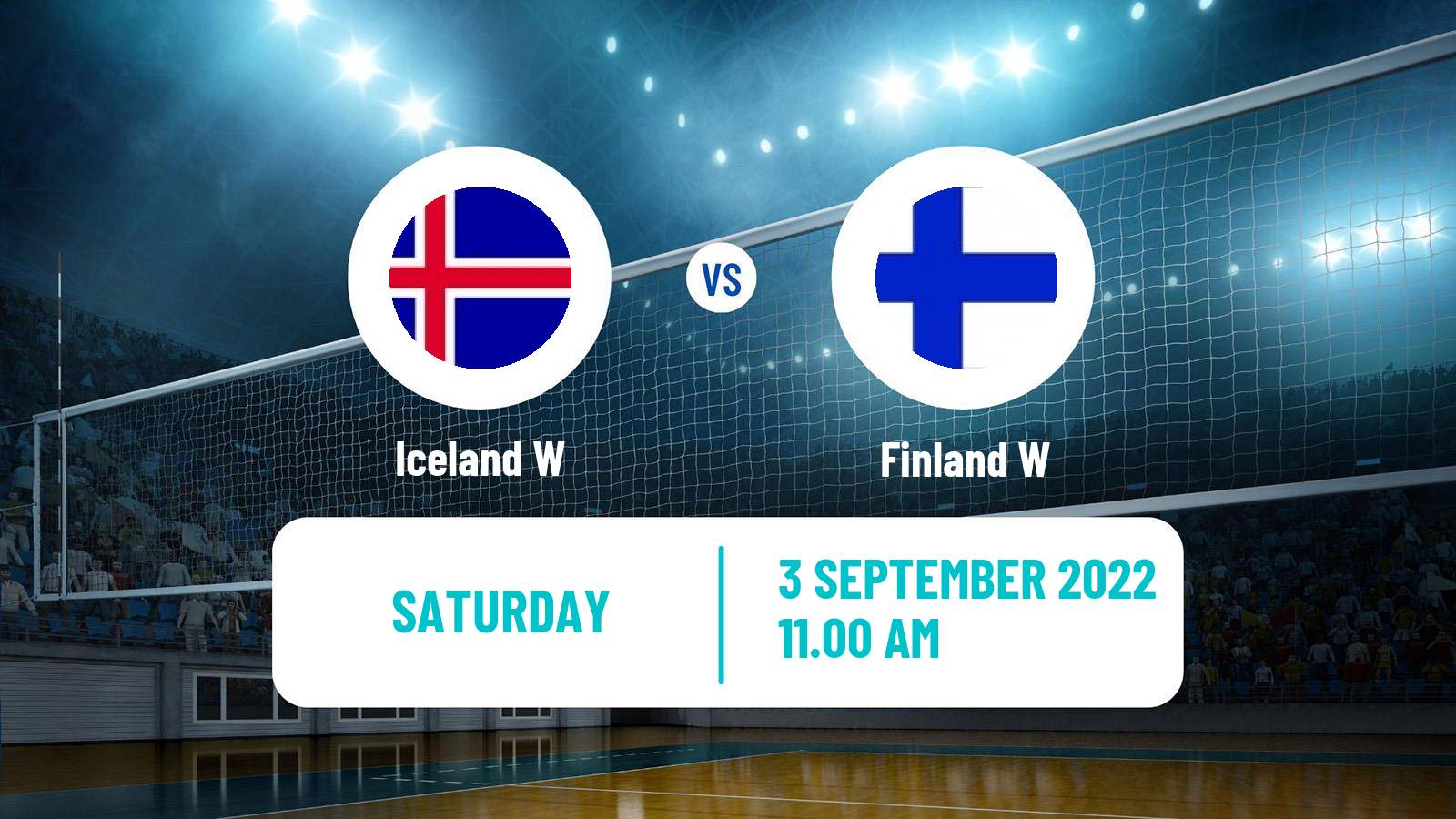 Volleyball European Championships Volleyball Women Iceland W - Finland W