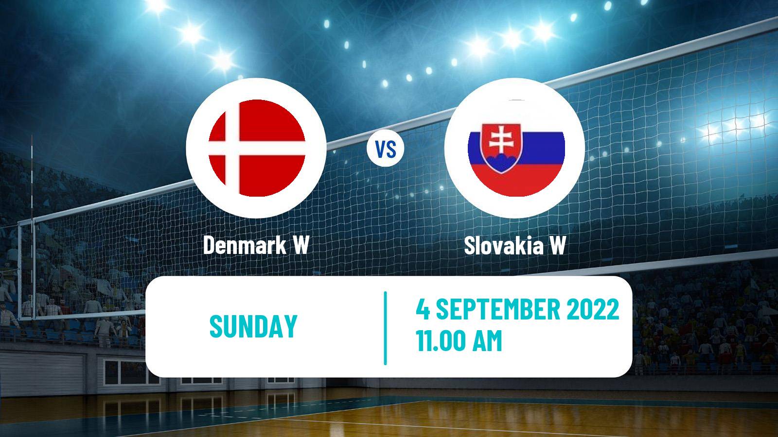 Volleyball European Championships Volleyball Women Denmark W - Slovakia W