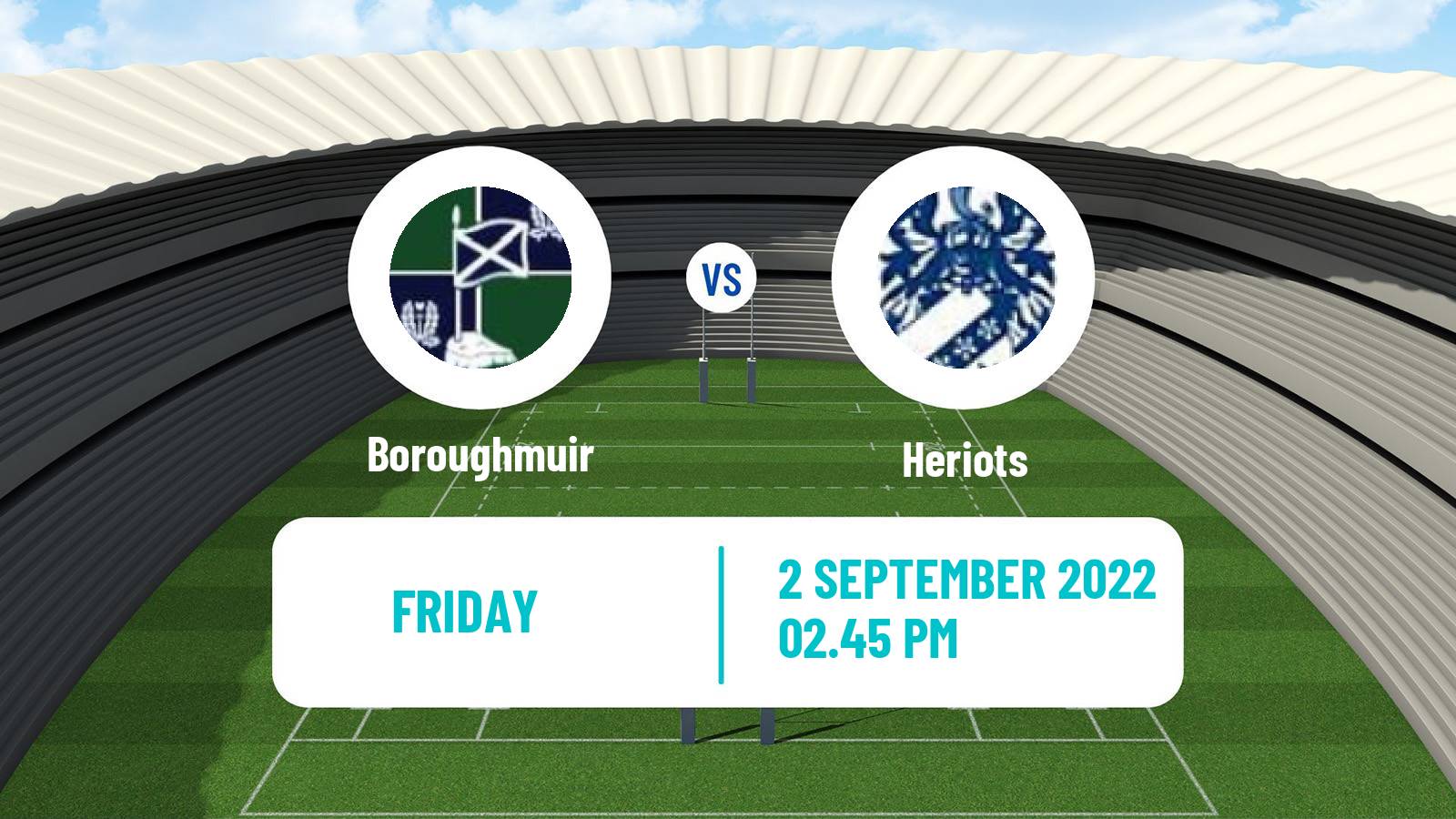 Rugby union Scottish Super 6 Rugby Boroughmuir - Heriots