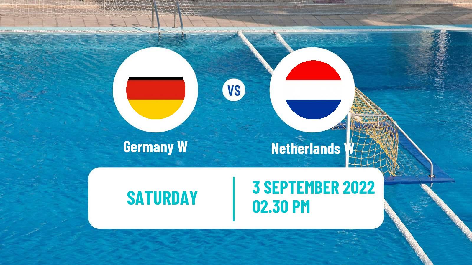 Water polo European Championship Water Polo Women Germany W - Netherlands W
