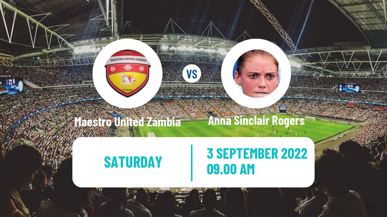 Soccer Zambian Premier League Maestro United Zambia - Anna Sinclair Rogers