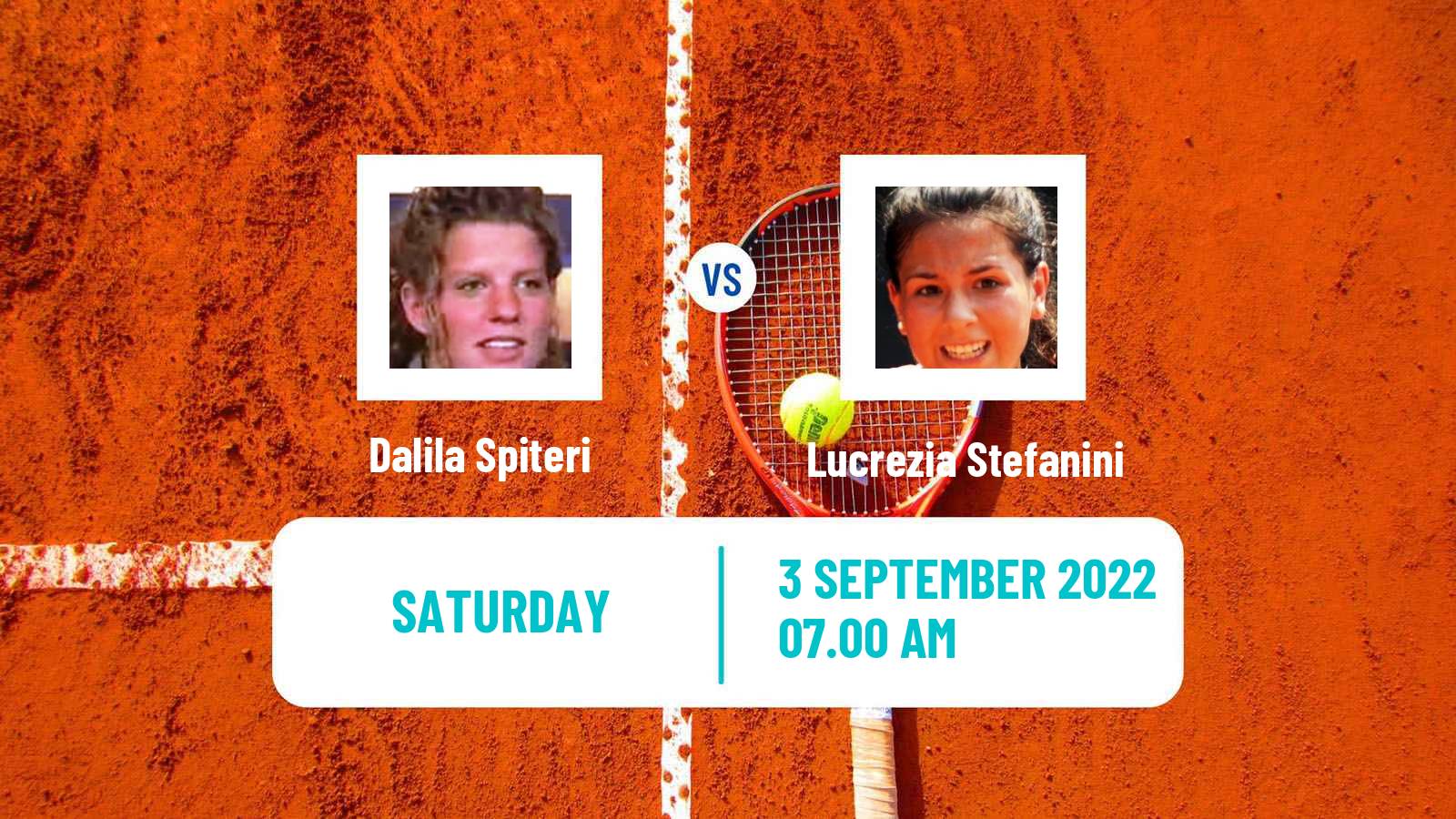 Tennis ITF Tournaments Dalila Spiteri - Lucrezia Stefanini