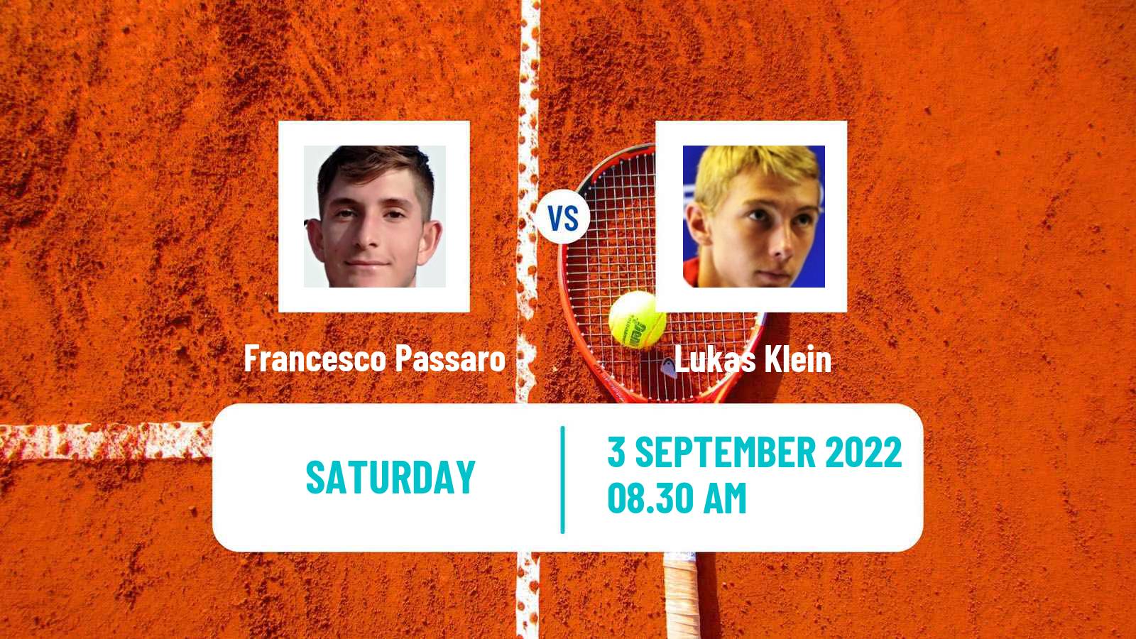 Tennis ATP Challenger Francesco Passaro - Lukas Klein