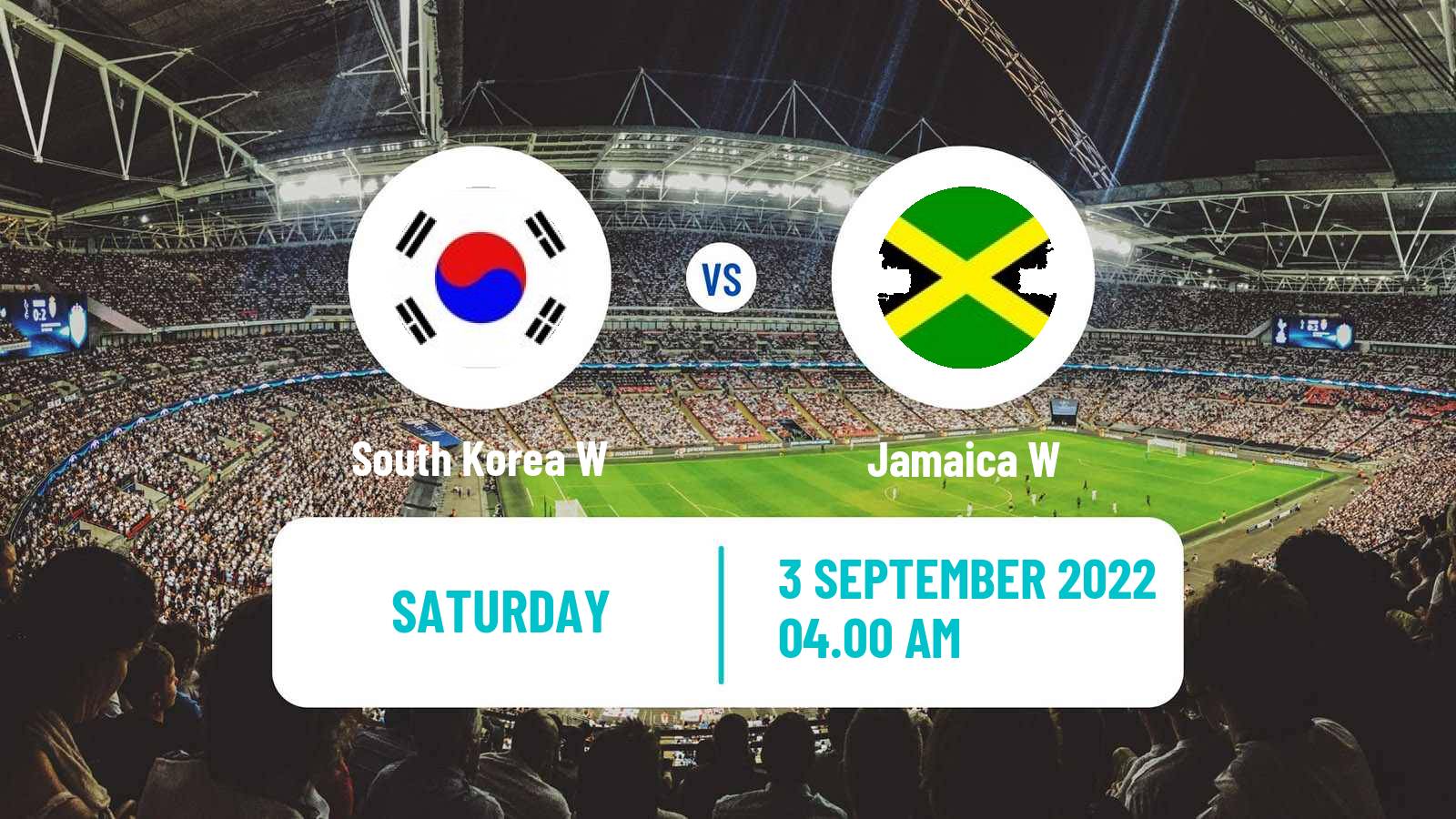 Soccer Friendly International Women South Korea W - Jamaica W