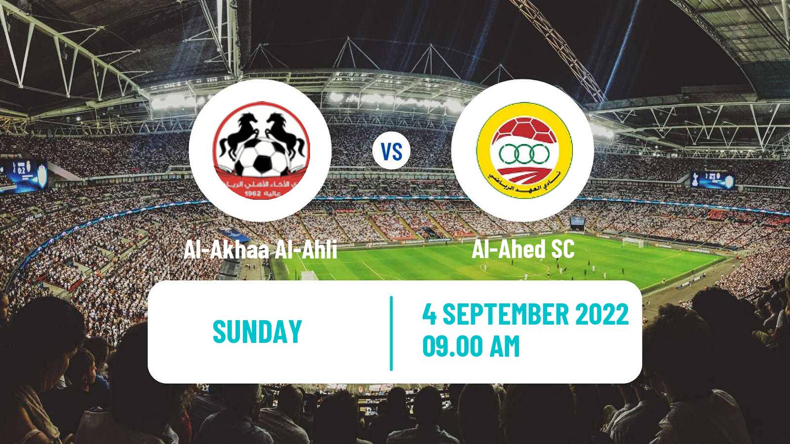 Soccer Lebanese Premier League Al-Akhaa Al-Ahli - Al-Ahed