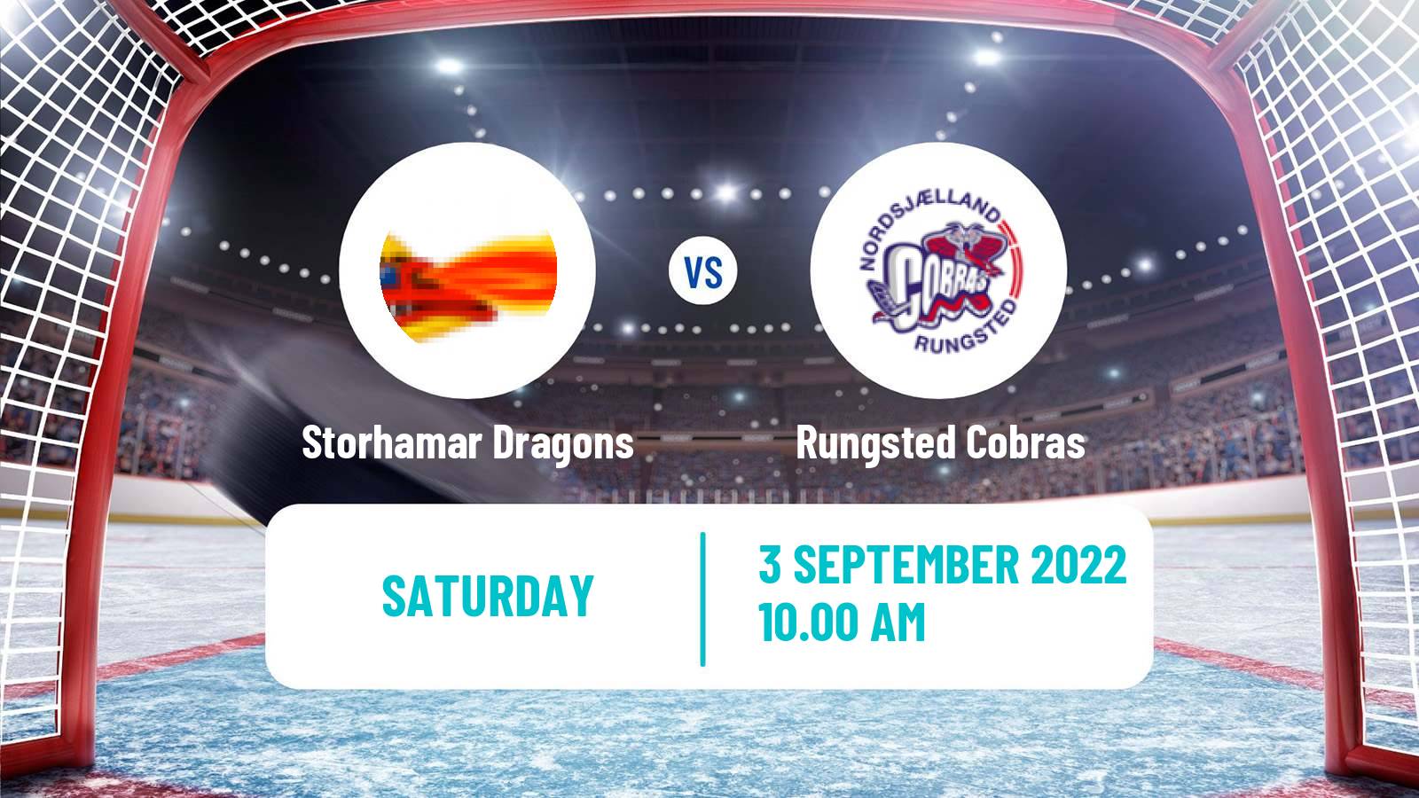 Hockey Club Friendly Ice Hockey Storhamar Dragons - Rungsted Cobras