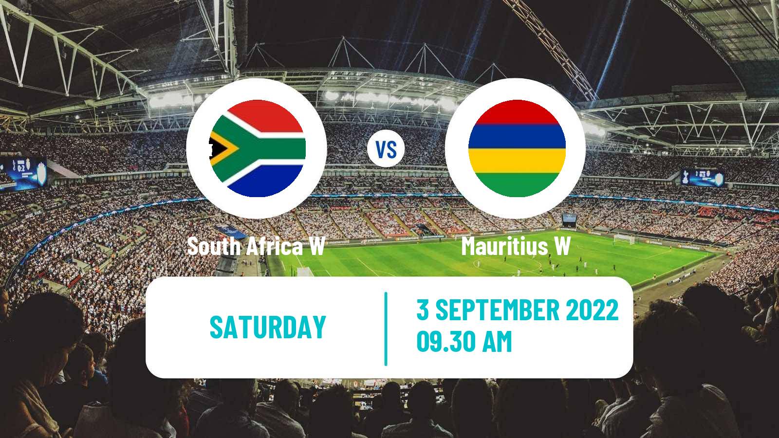 Soccer COSAFA Cup Women South Africa W - Mauritius W