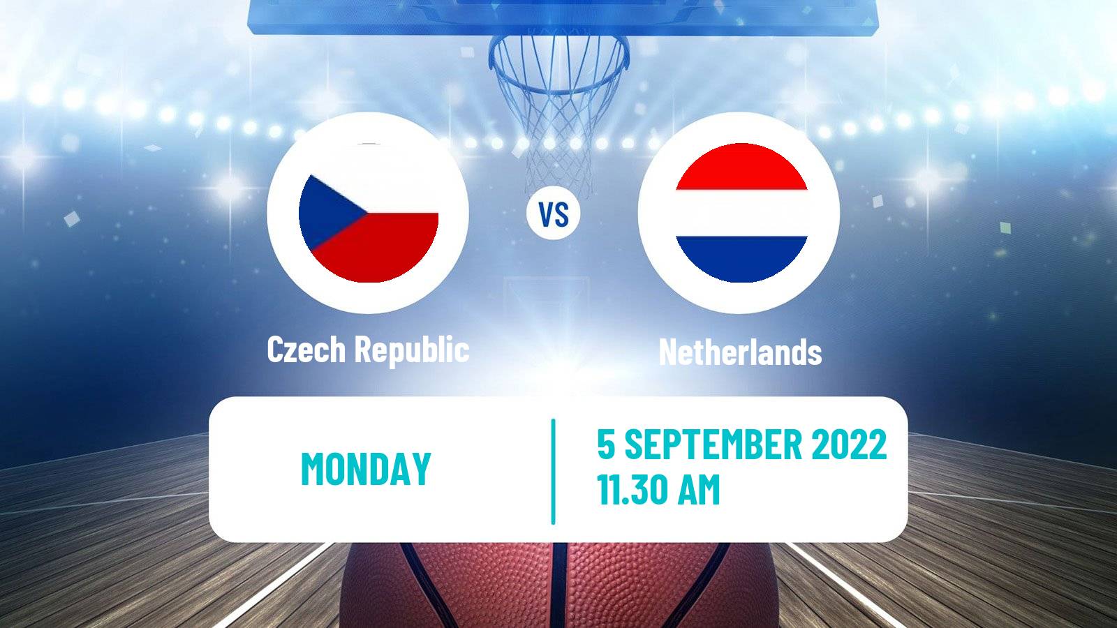 Basketball EuroBasket Czech Republic - Netherlands