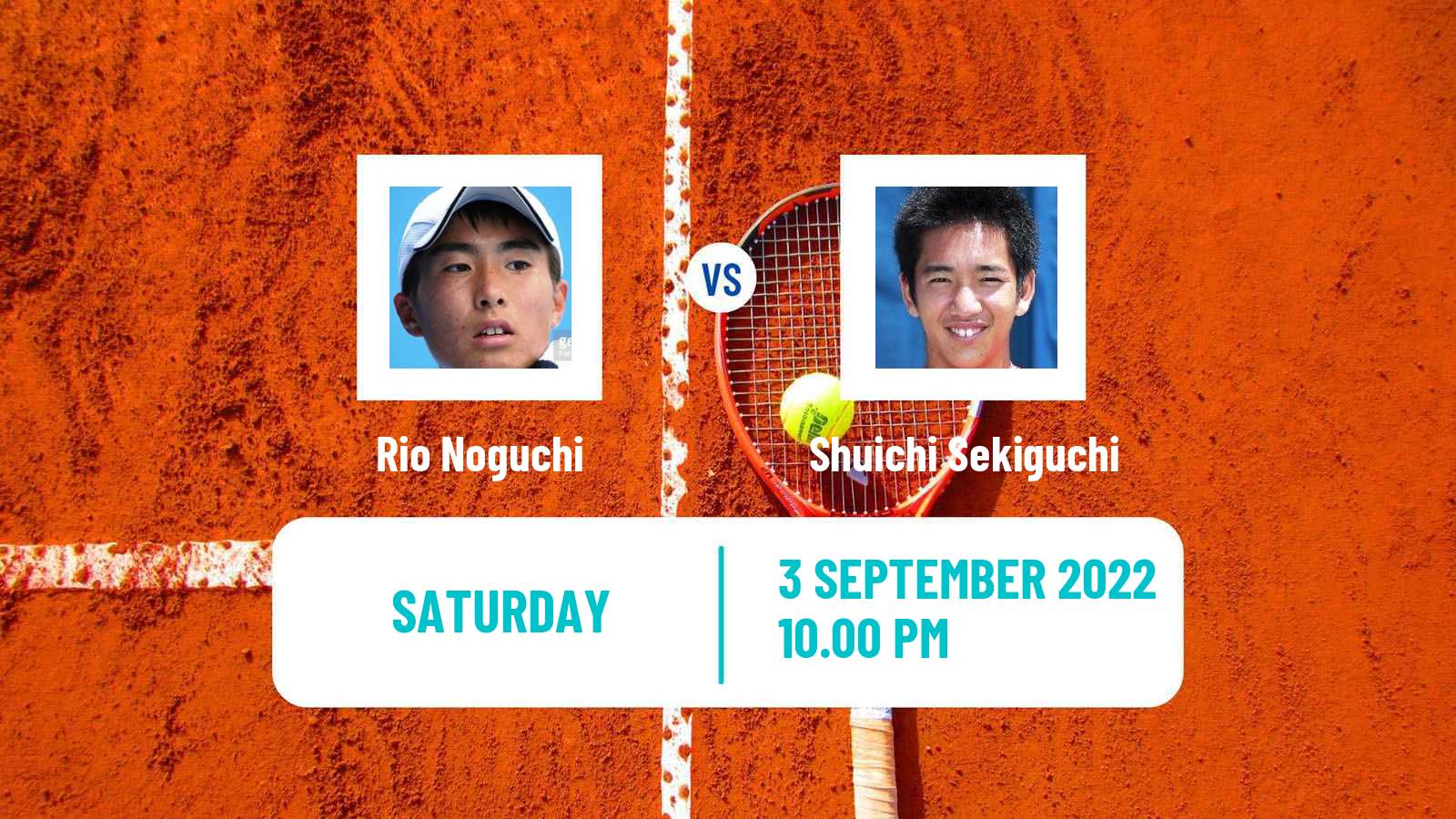 Tennis ITF Tournaments Rio Noguchi - Shuichi Sekiguchi