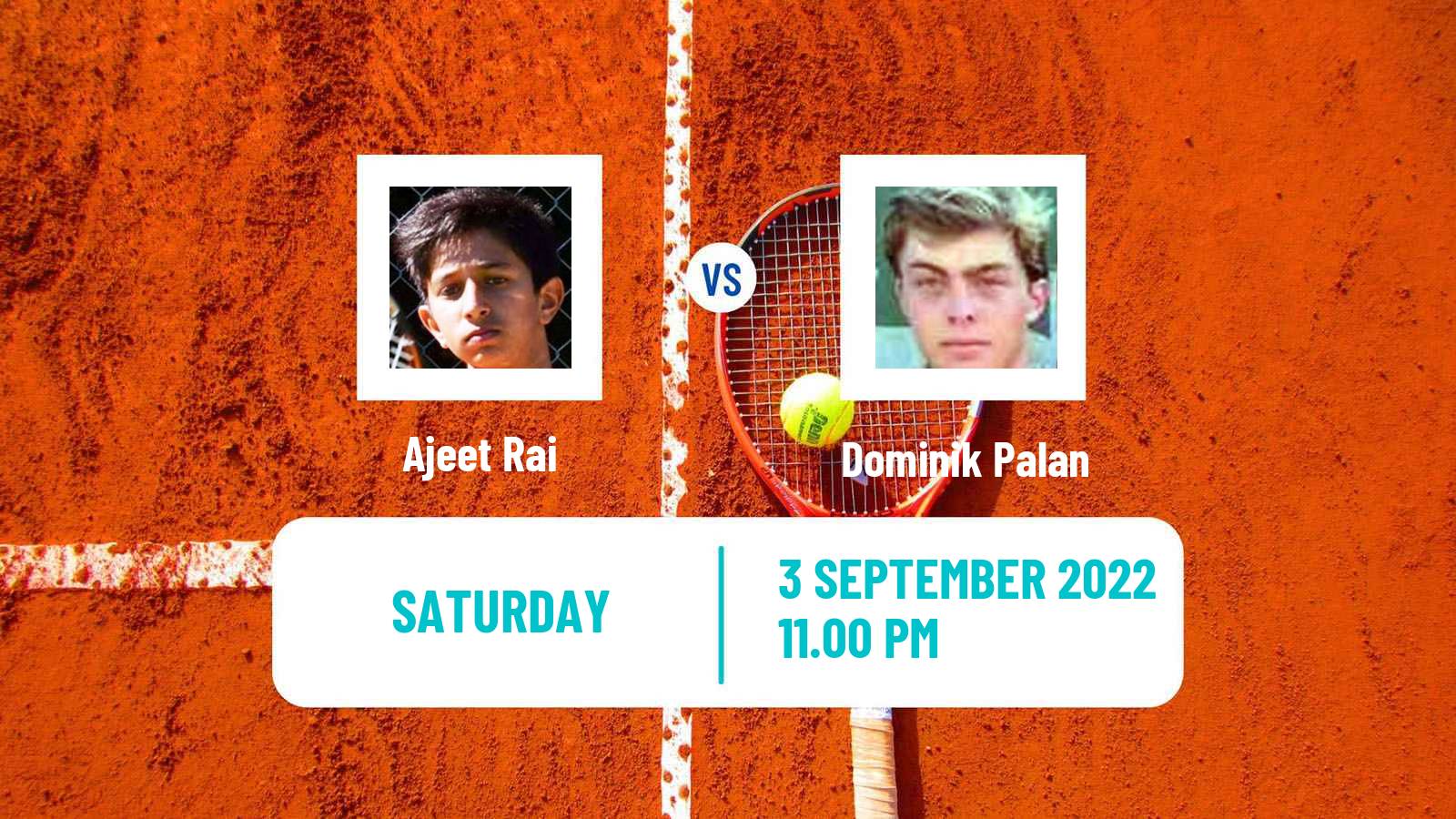 Tennis ATP Challenger Ajeet Rai - Dominik Palan