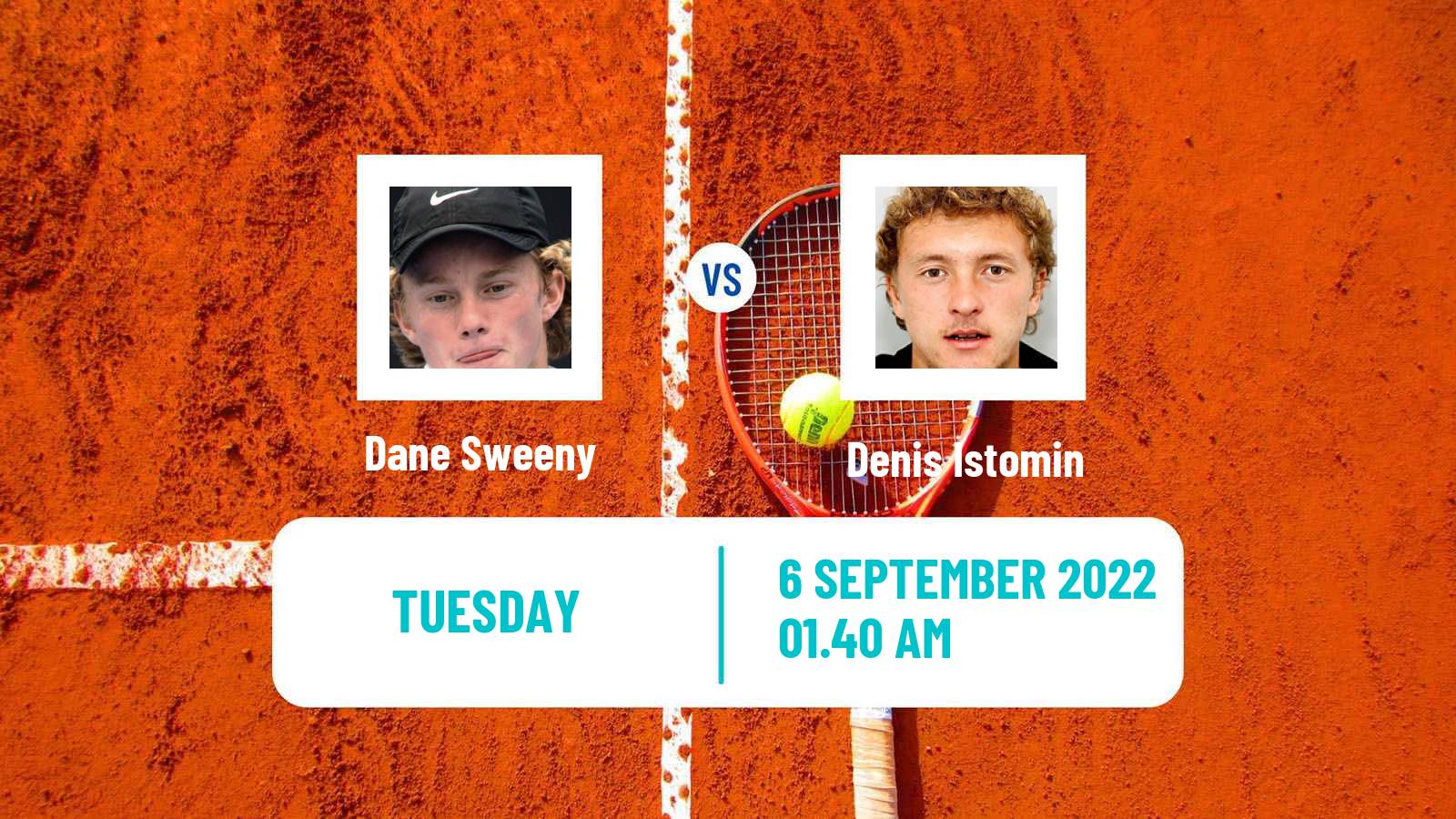 Tennis ATP Challenger Dane Sweeny - Denis Istomin