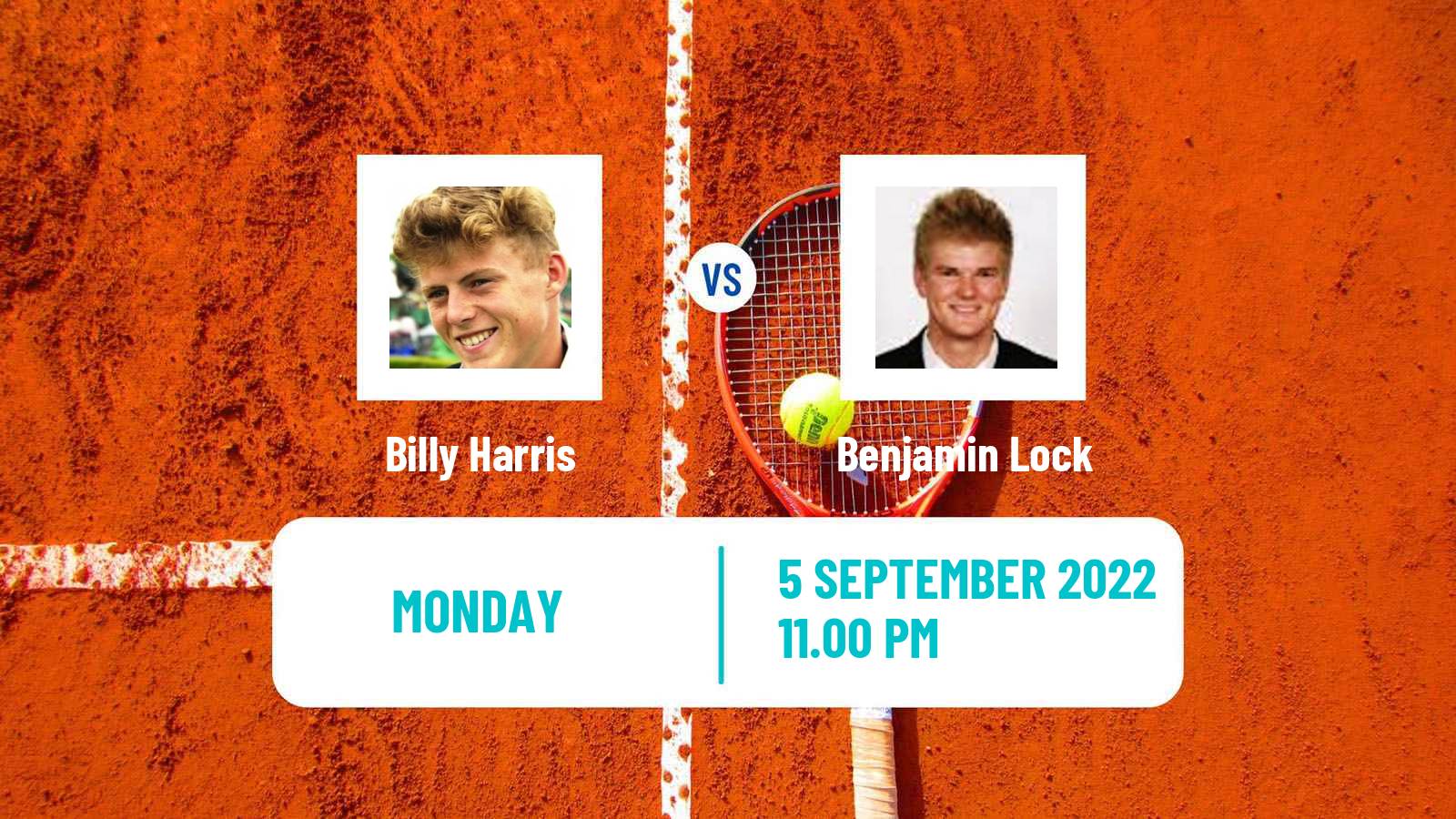 Tennis ATP Challenger Billy Harris - Benjamin Lock