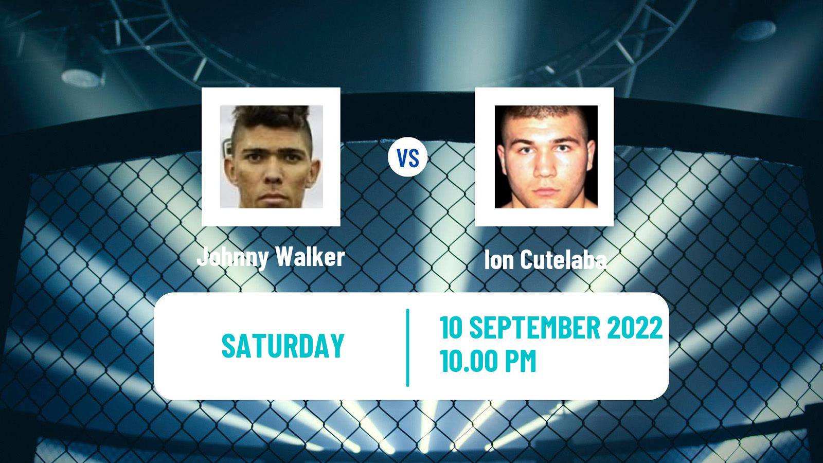 MMA MMA Johnny Walker - Ion Cutelaba