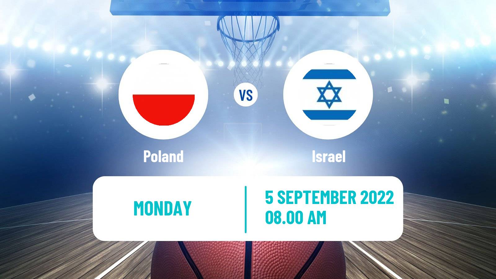 Basketball EuroBasket Poland - Israel