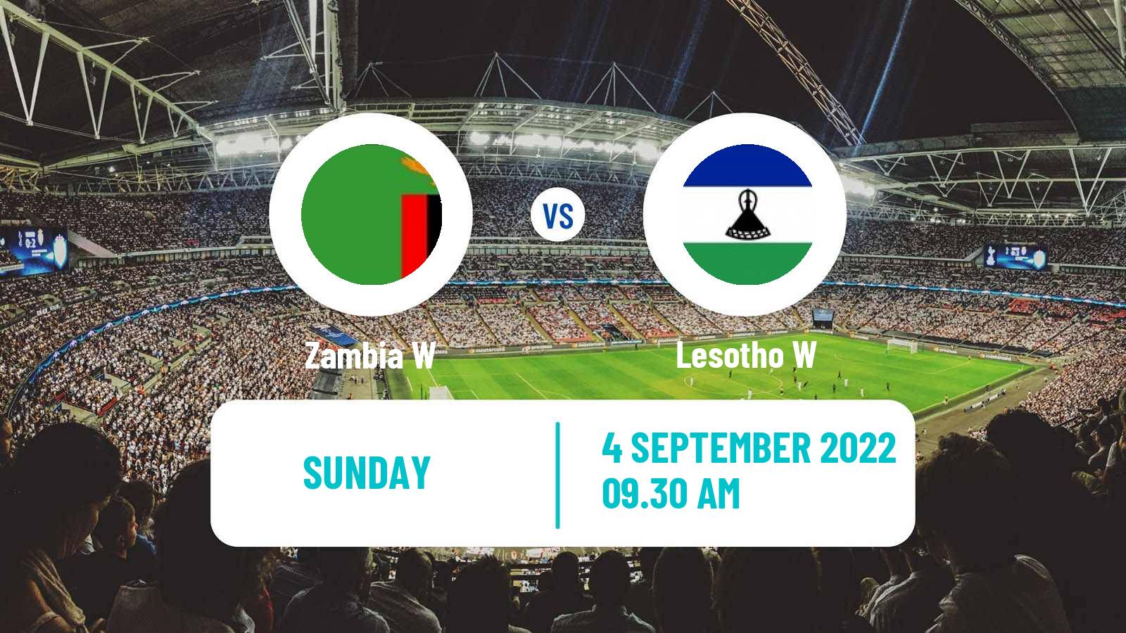 Soccer COSAFA Cup Women Zambia W - Lesotho W